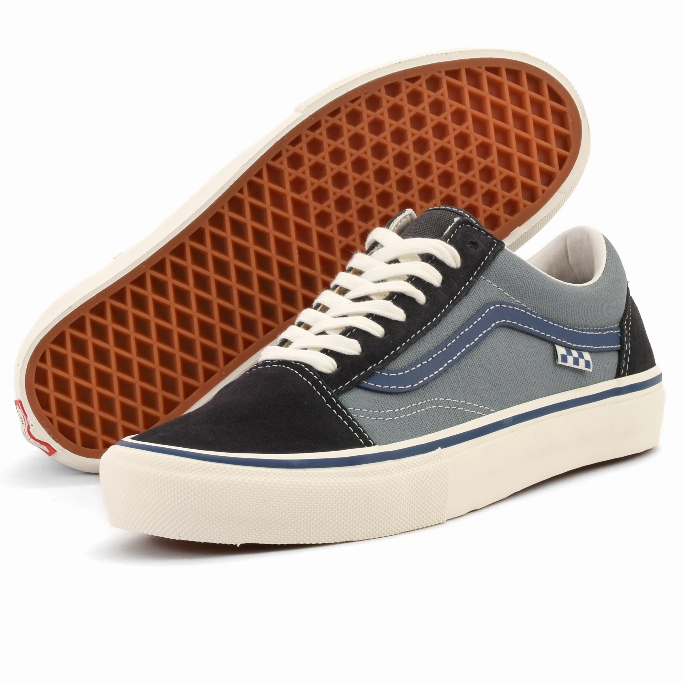 Gym Essential ultramarathon - specific shoes Vans - Skate Old Skool (Elijah Berle Vintage Blue)