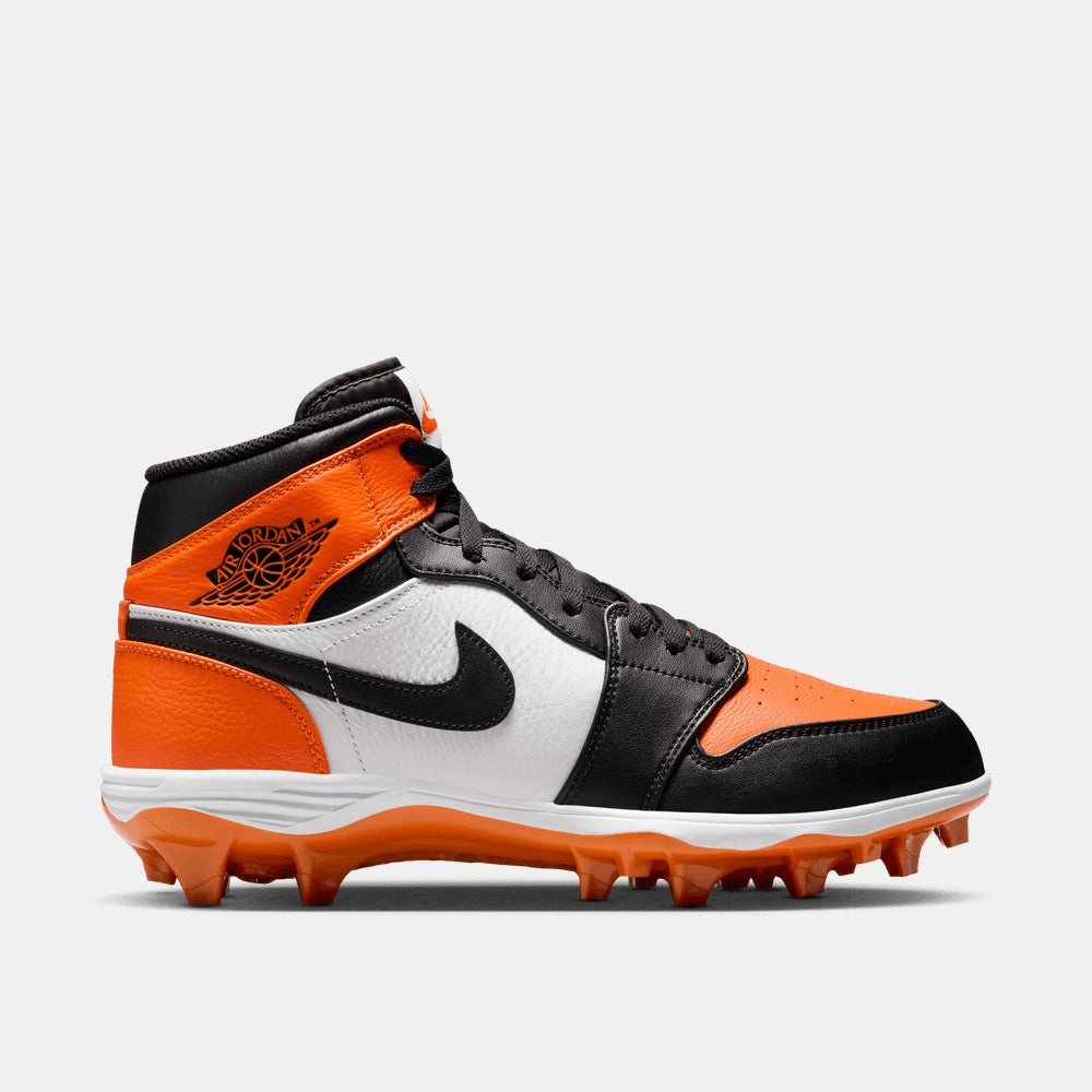 Men's Jordan 1 Mid TD Football Cleats Power Balance Clean Strike