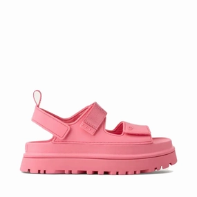 Ugg Women's GoldenGlow Platform Sandal in Tropical Pink Classic Comfort Fit Freedom