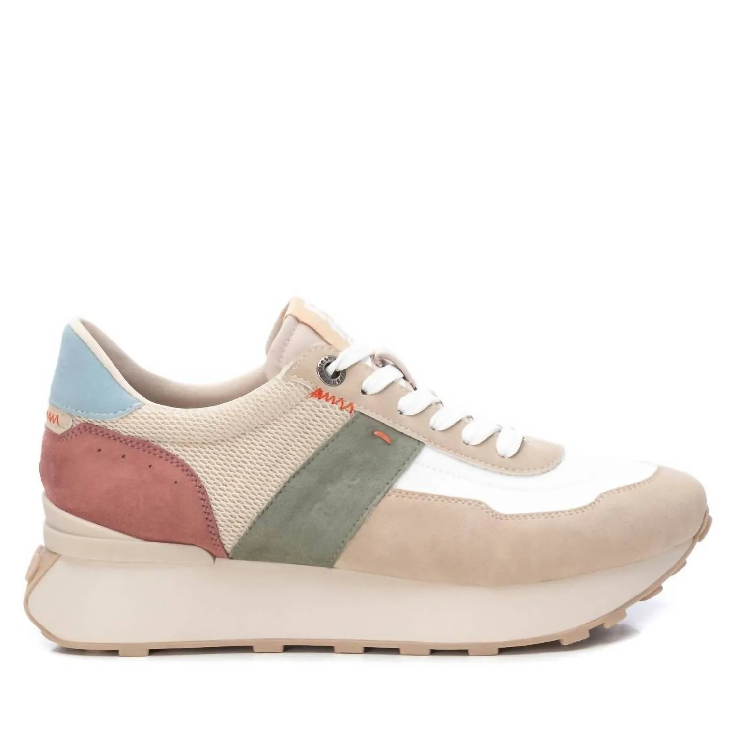 Women's Casual Sneakers In Beige Luxurious Comfort EVA foam