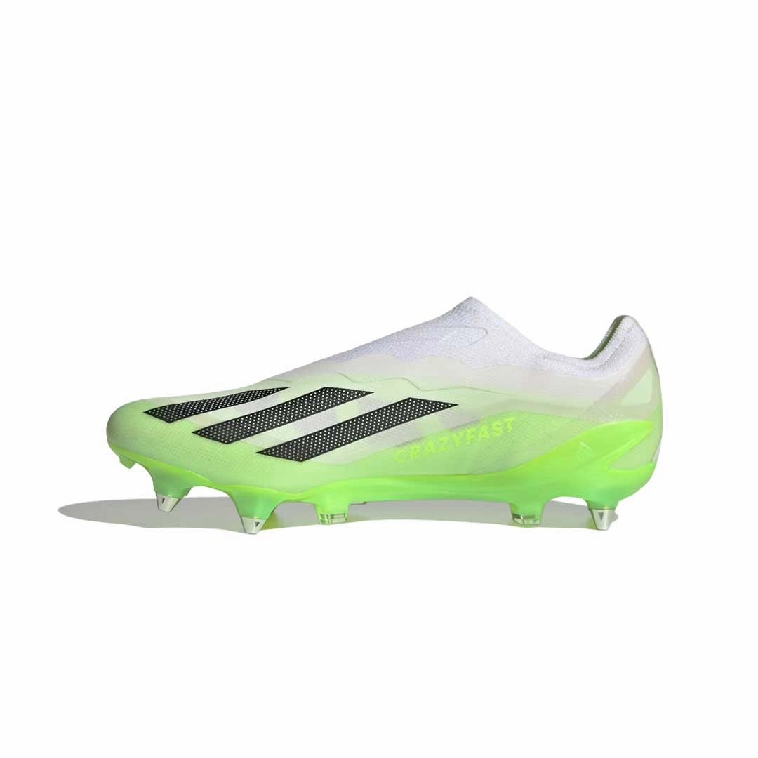 adidas - Unisex X Crazyfast.1 Laceless Soft Ground Soccer Cleats (IE6637) climbing shoes