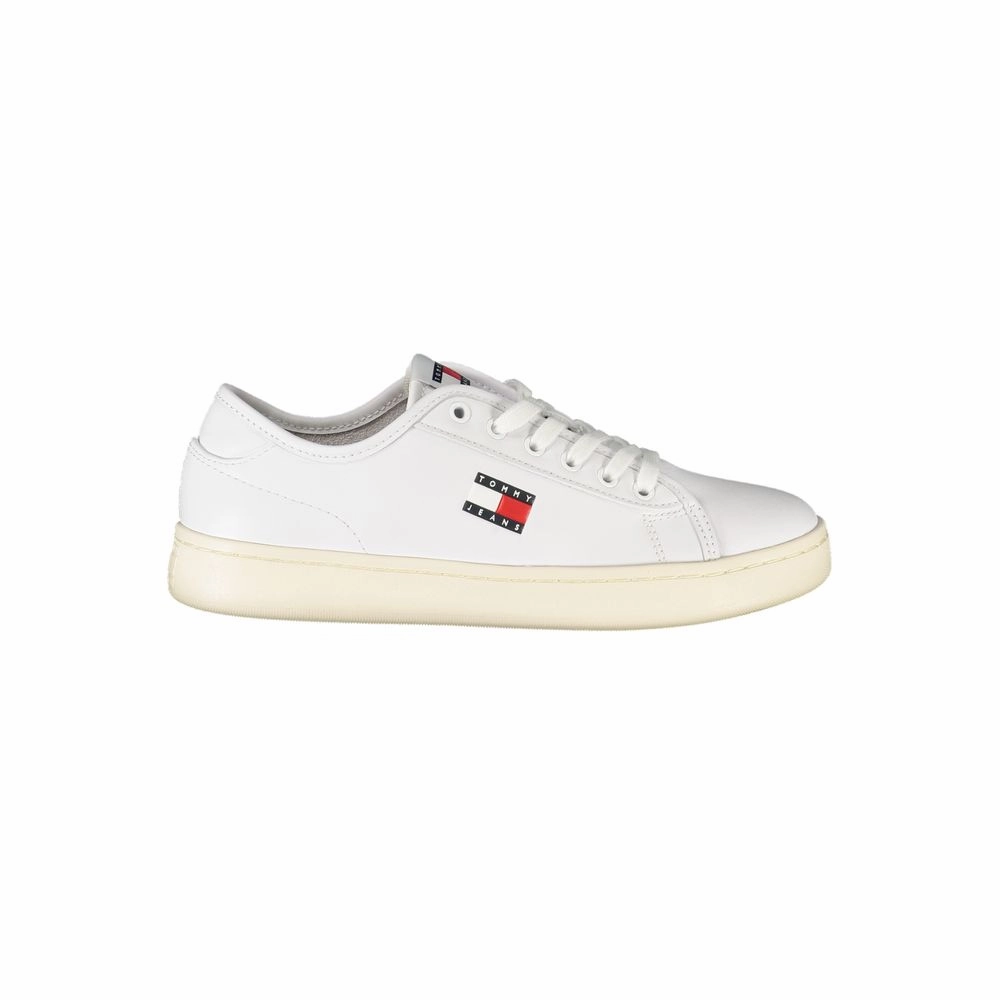 Tommy Hilfiger Leather Women Women's Sneaker Rubberized Edges
