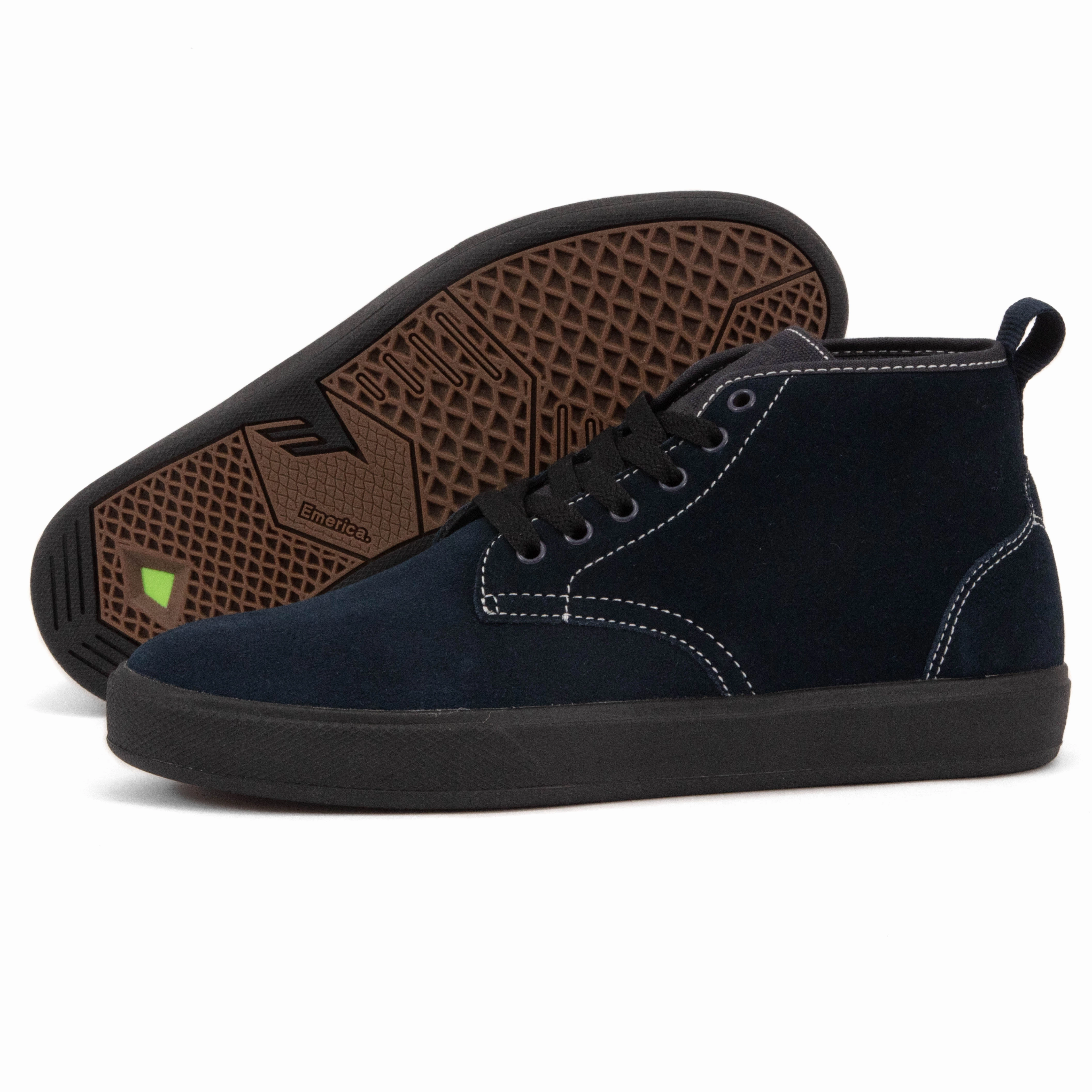 Ultra Light Construction Torsional Stability Emerica - Spanky Hi (Navy/Black)