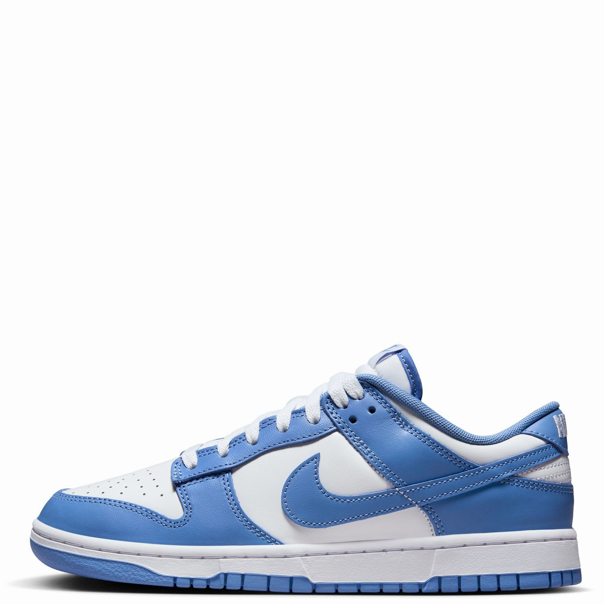 running with a friend shoes Nike Men's Dunk Low Retro Shoes - Polar Blue / White
