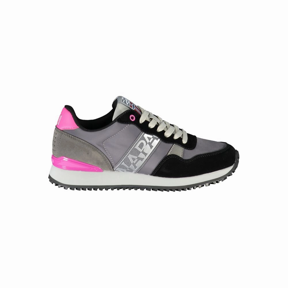 Napapijri Chic Contrast Lace-Up Women's Sneakers Lightweight Frame Structure Lace Lock Technology