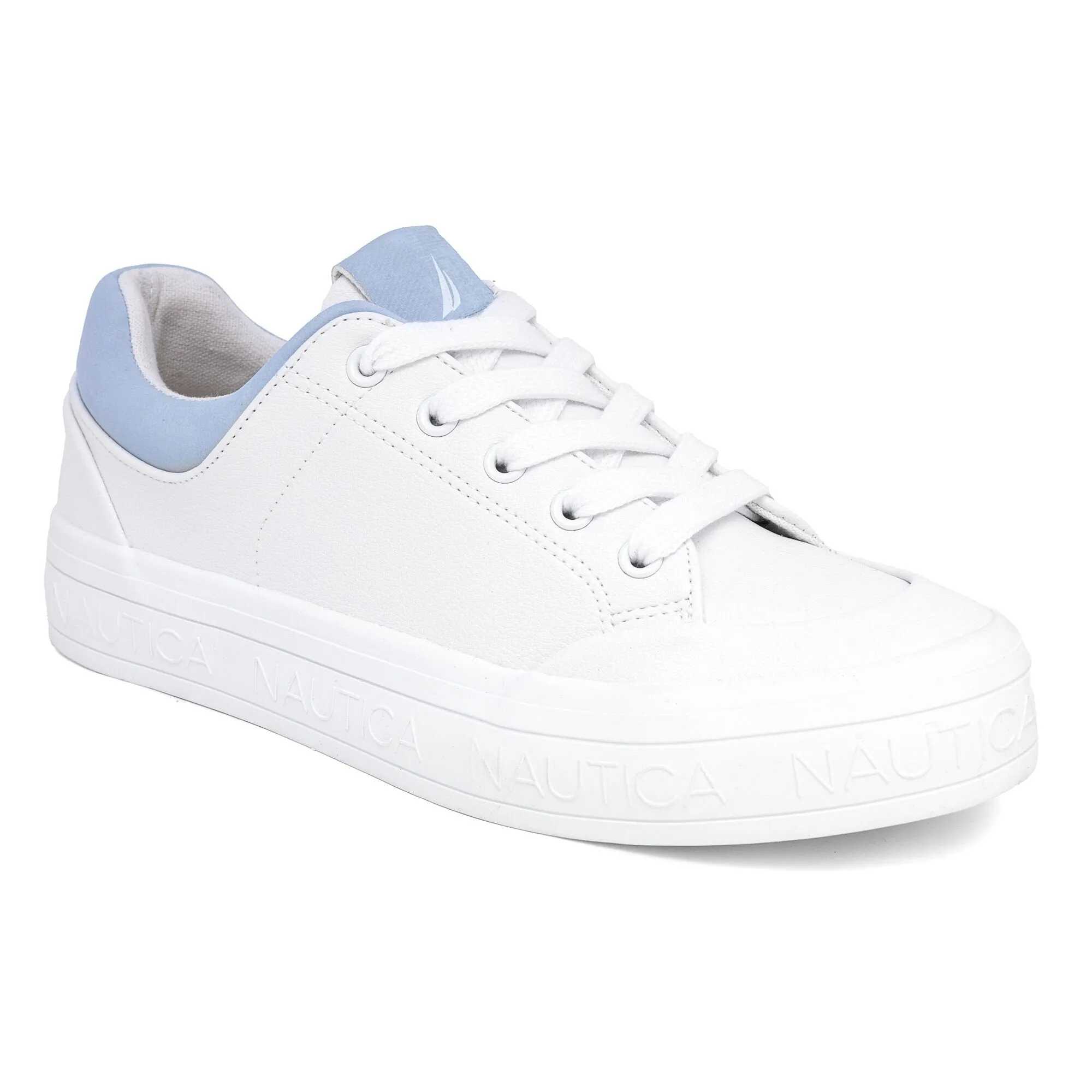 Slip Free Nautica Womens Lace-Up Sneaker