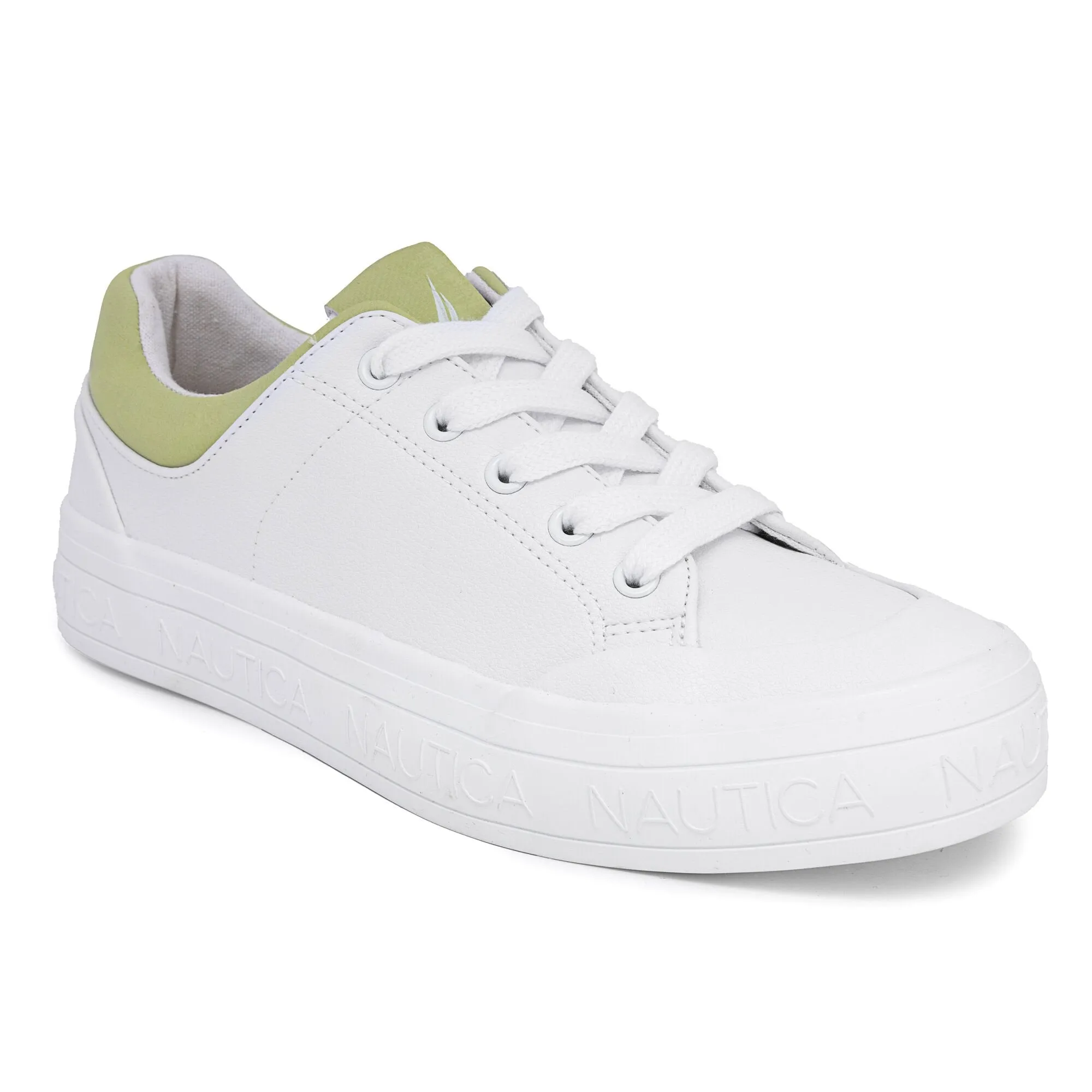 Flexible Ride Fast Routine Nautica Womens Lace-Up Sneaker