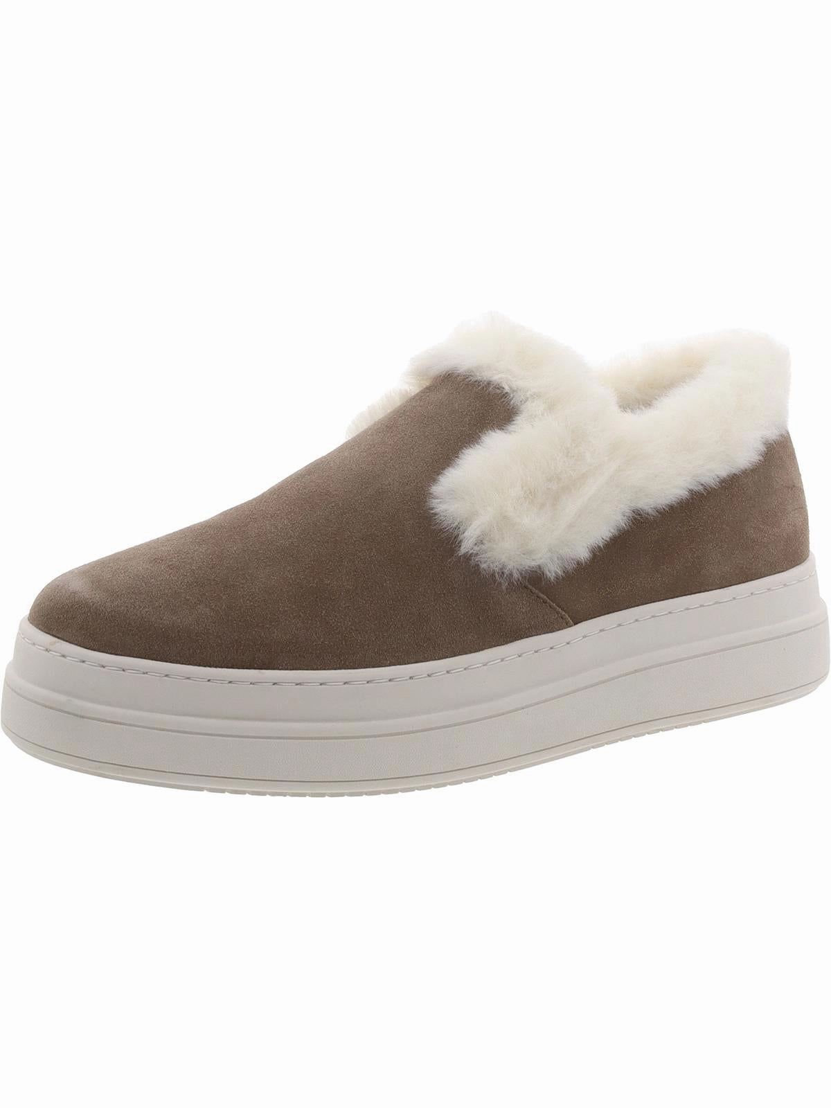 Night Run Breath Comfort Neel Womens Suede Lifestyle Slip-On Sneakers