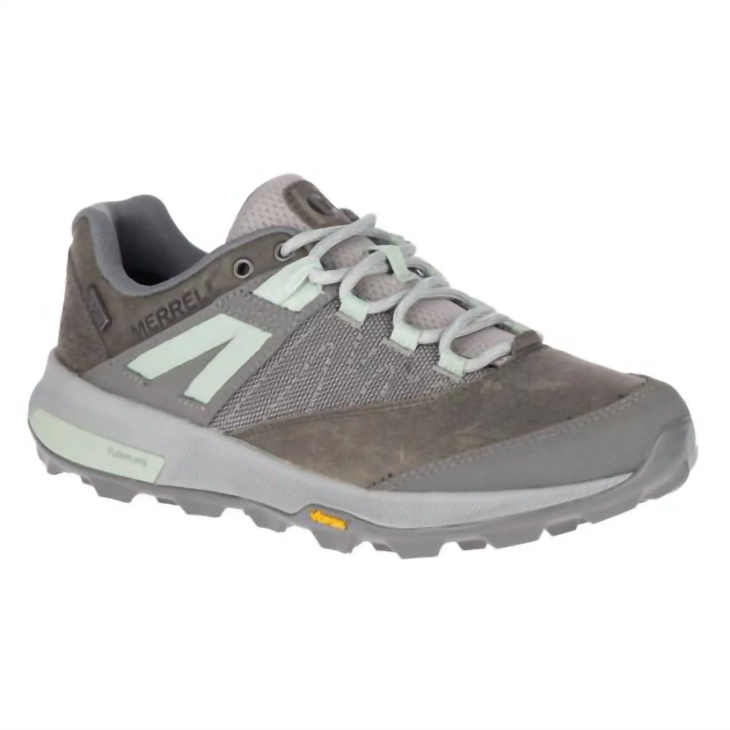 Hybrid style Durable Overlay Women's Zion Waterproof Shoes - Medium In Merrell Grey