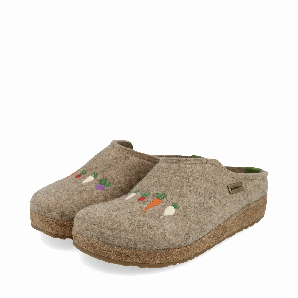 Touch Of Style Haflinger Women's Roots Wool Clog in Earth