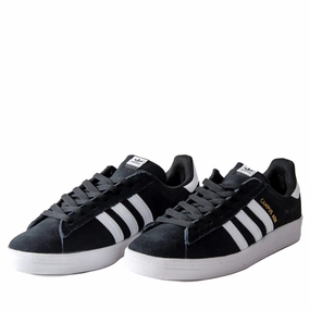 minimalist running style - focused Adidas - Campus ADV (Black/White/White) *SALE