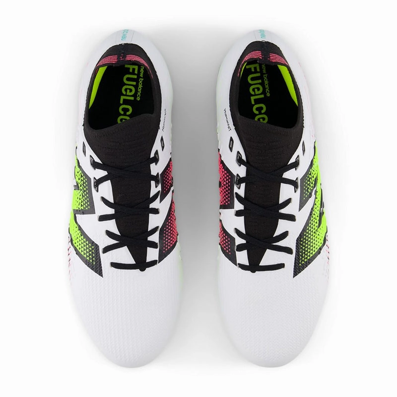 Reinforced heel New Balance - Men's Tekela V4 Pro Firm Ground Soccer Cleats (Wide) (ST1FLH45-2E)