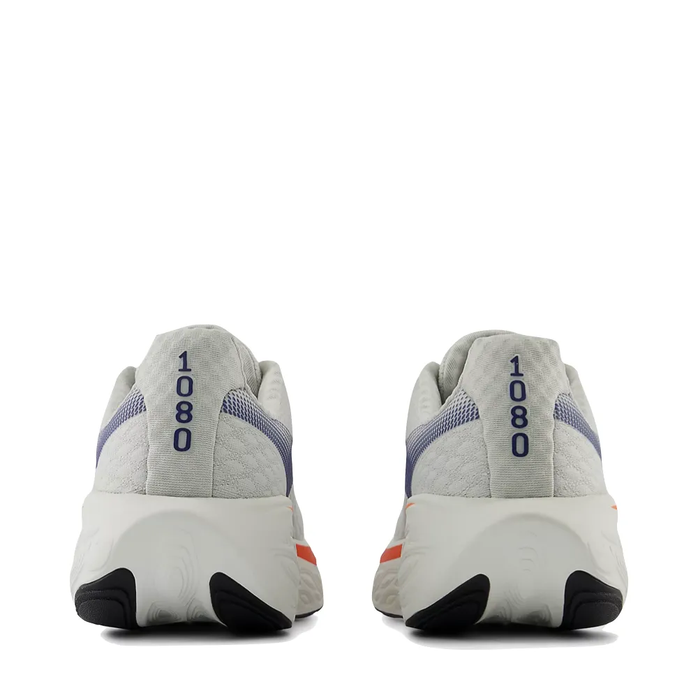 Chunky Sole New Balance Men's Fresh Foam X 1080v14 in Grey Matter with Silver Metallic and Inkwell