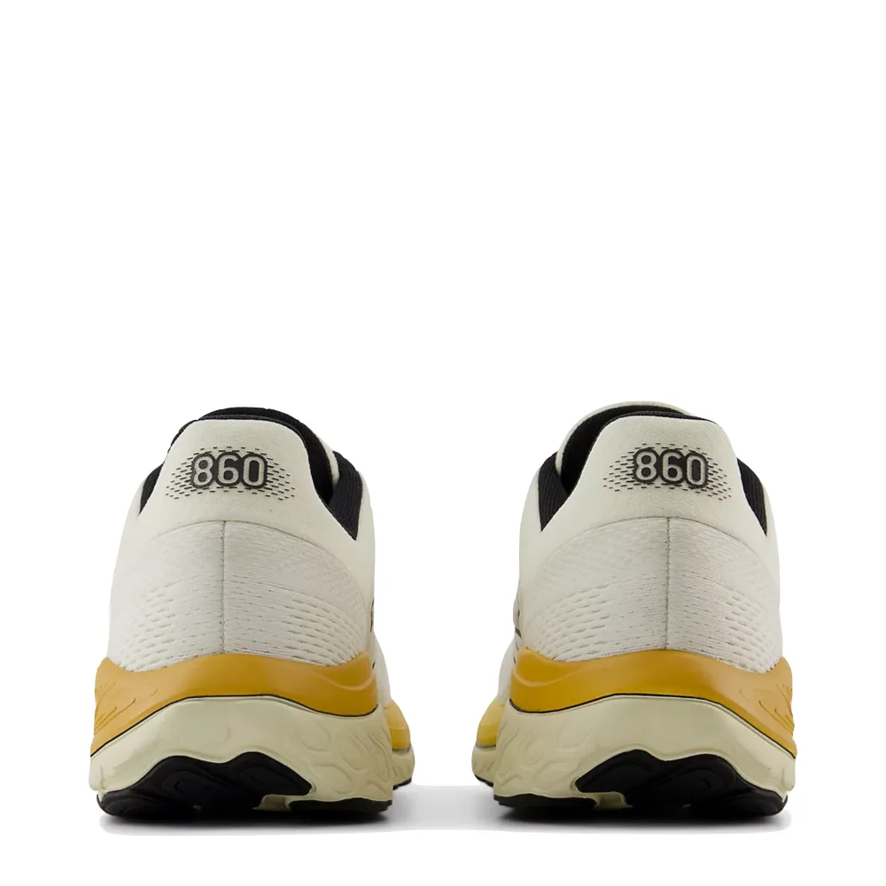 Foam Insole New Balance Men's Fresh Foam X 860v14 Sneaker in Sea Salt with Angora and Dried Apricot