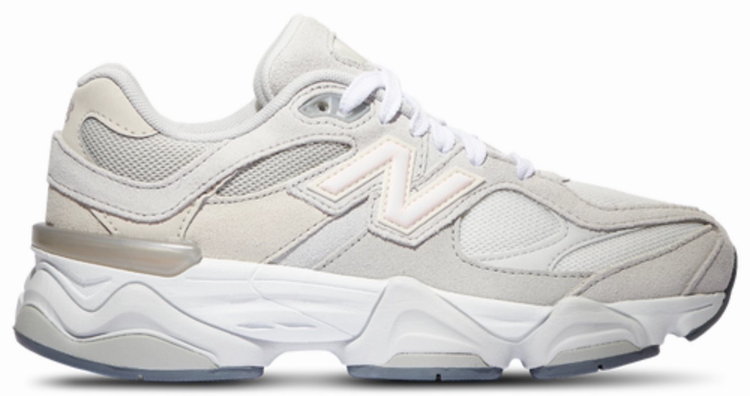 New Balance 9060 Silver Grey Women's Stylish Stripes