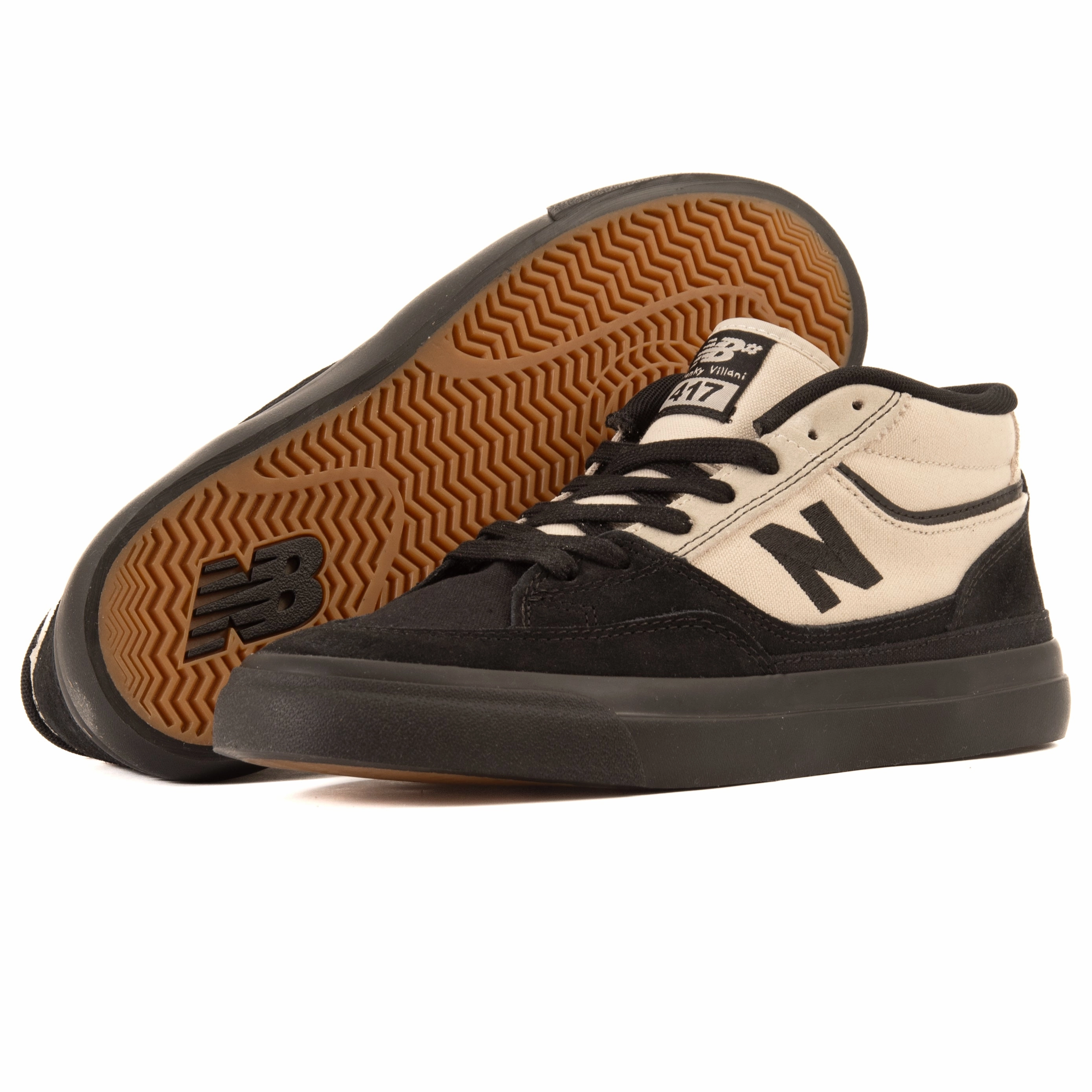 New Balance - 417 LHK (Black/Timberwolf) *SALE running in a steppe area shoes Ergonomic Last Design