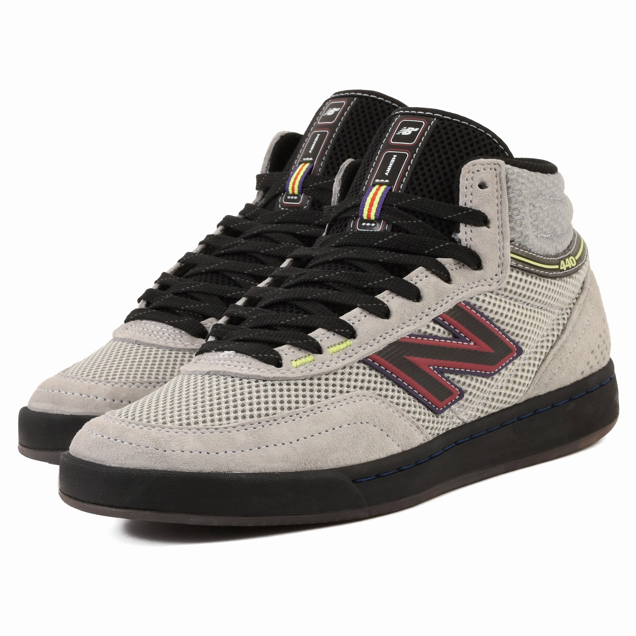 New Balance - 440 High V2 HJ2 (Grey/Purple) Secure Lace Closure