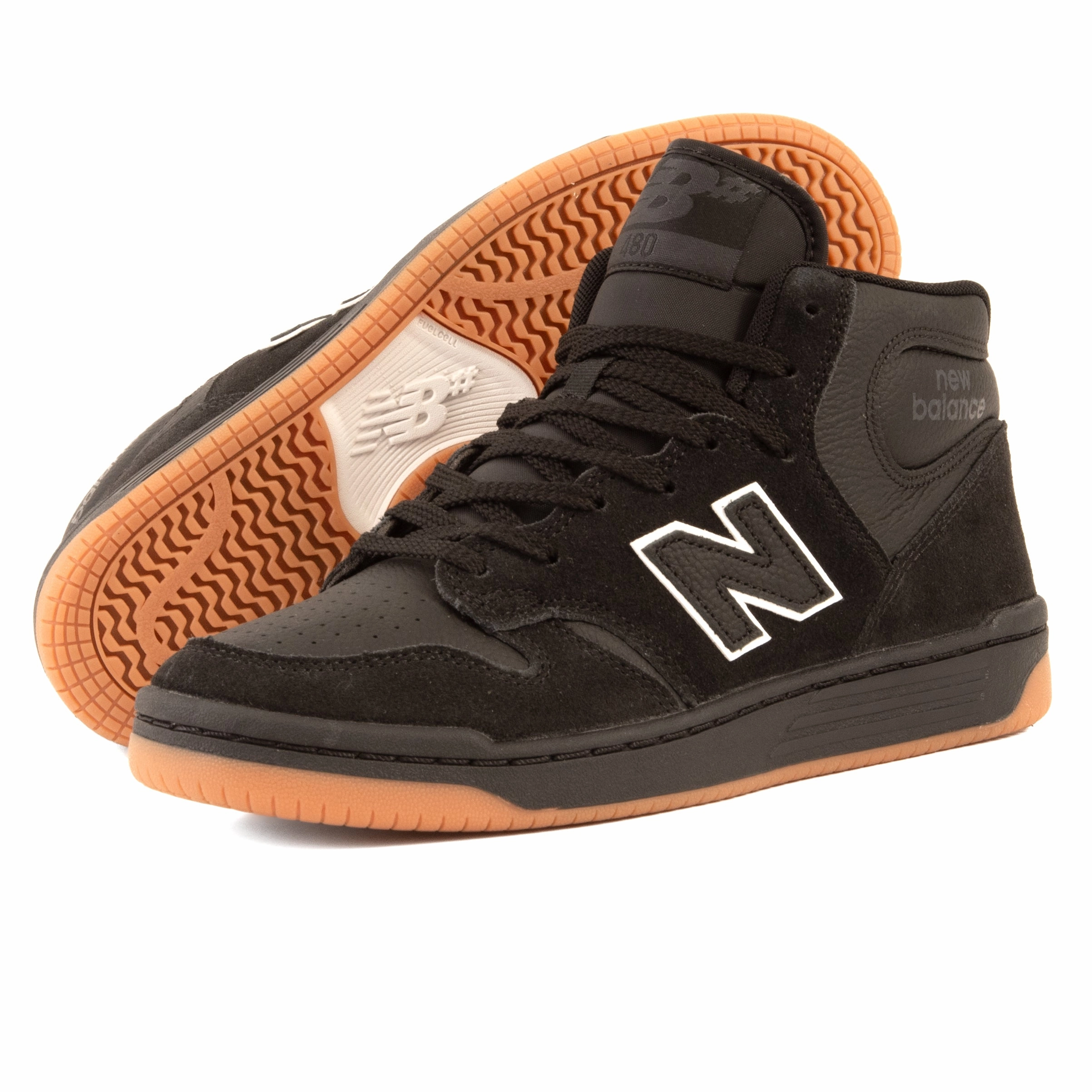 Easy on New Balance - 480 HBG (Black/Gum)