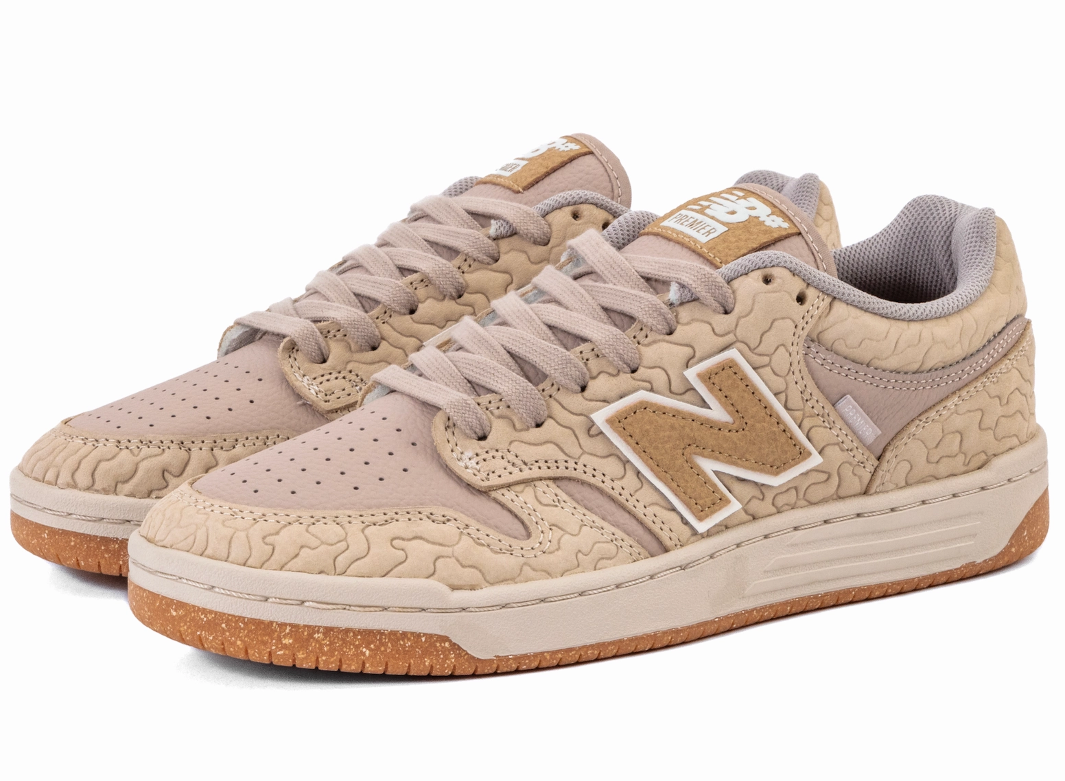 New Balance - 480 PMR (Brown/White) Foot Contouring Fit