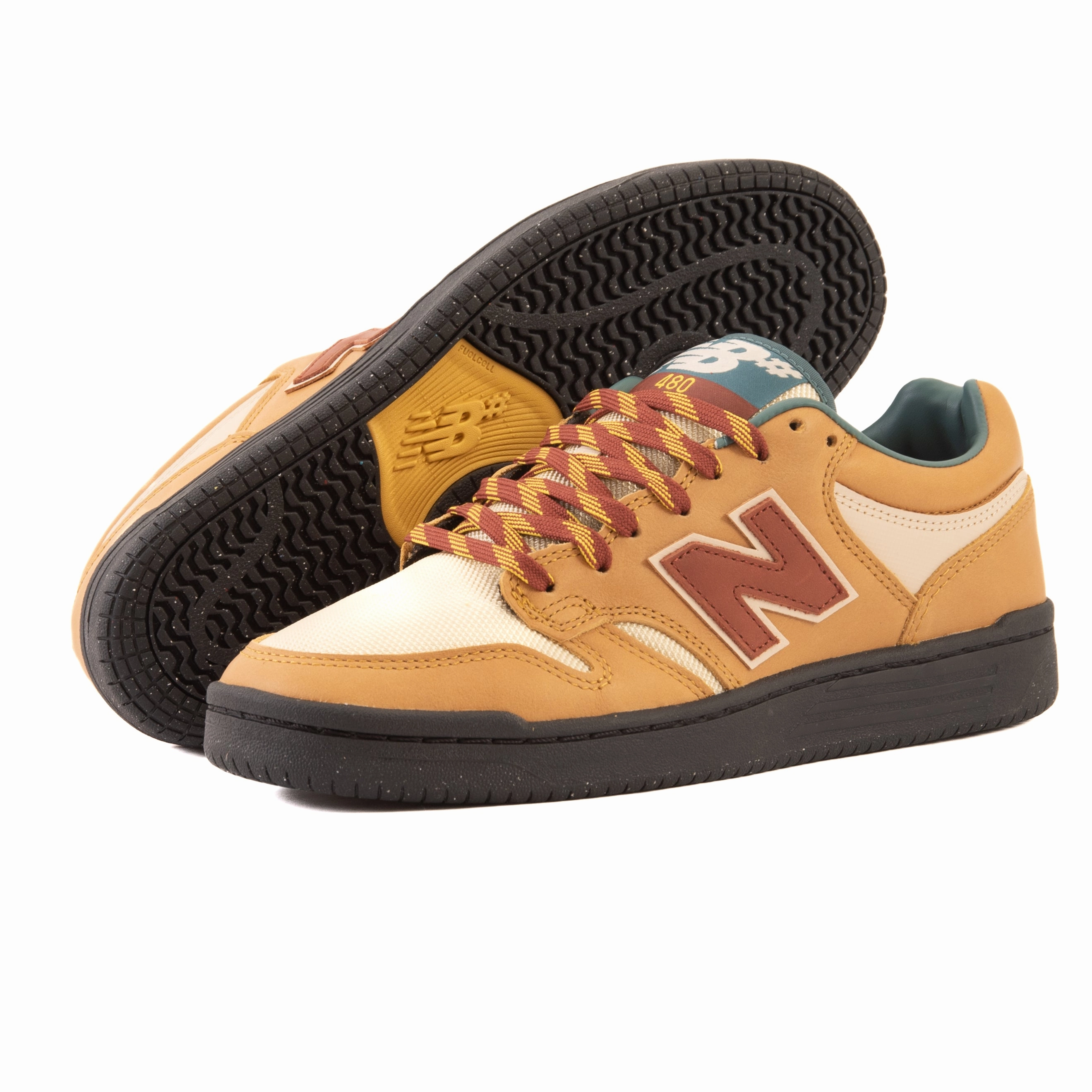 New Balance - 480 TRA (Brown/Red) Airflow Channel System