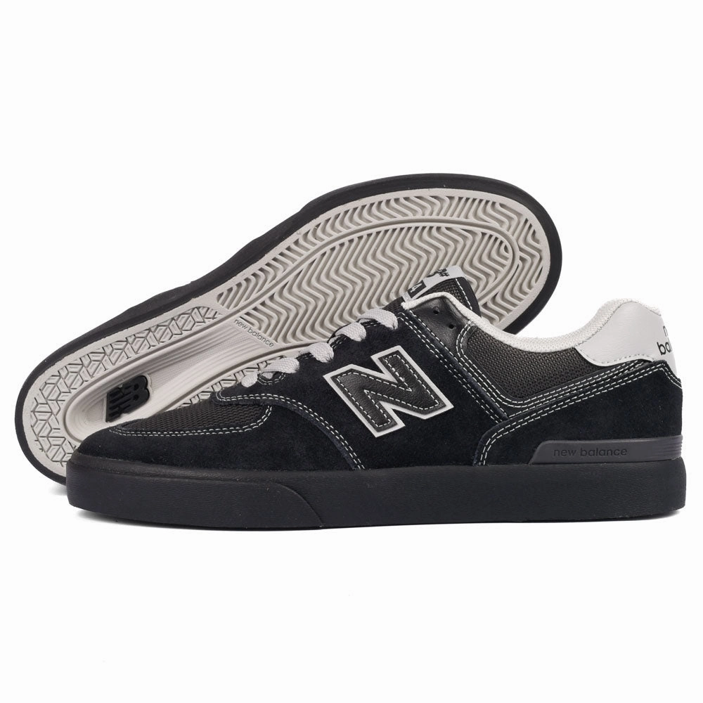 New Balance - 574 VBB (Black/Grey) synthetic upper shoes Muddy running grip