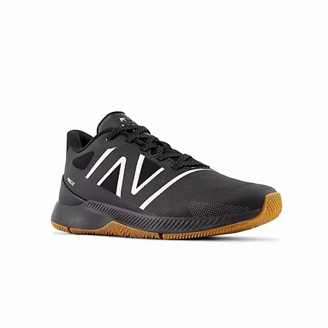 New Balance - Unisex FreezeLX v4 Box Lacrosse Shoes (FREEZBB4-D) Vamp Reinforcement Mid Top Style