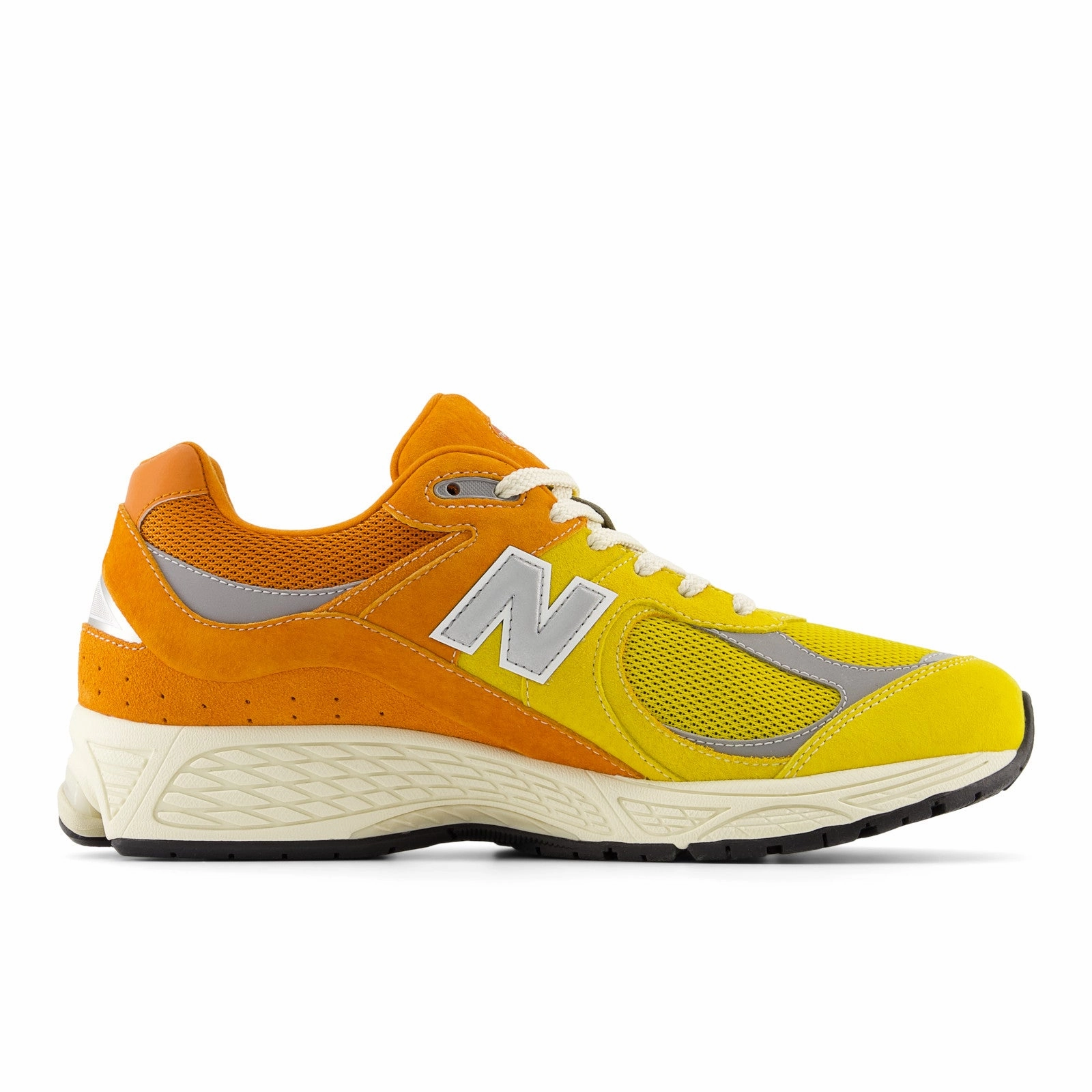 daily use running shoes New Balance Men's 2002R Shoes - Ginger Lemon / Classic Orange / Shadow Grey