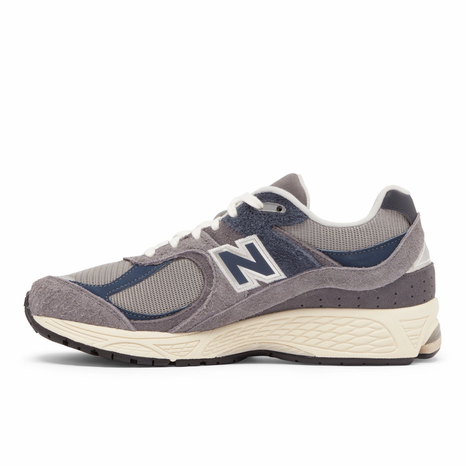 Moisture Wicking Technology New Balance Men's 2002R Shoes - Navy / Castlerock / Shadow Grey