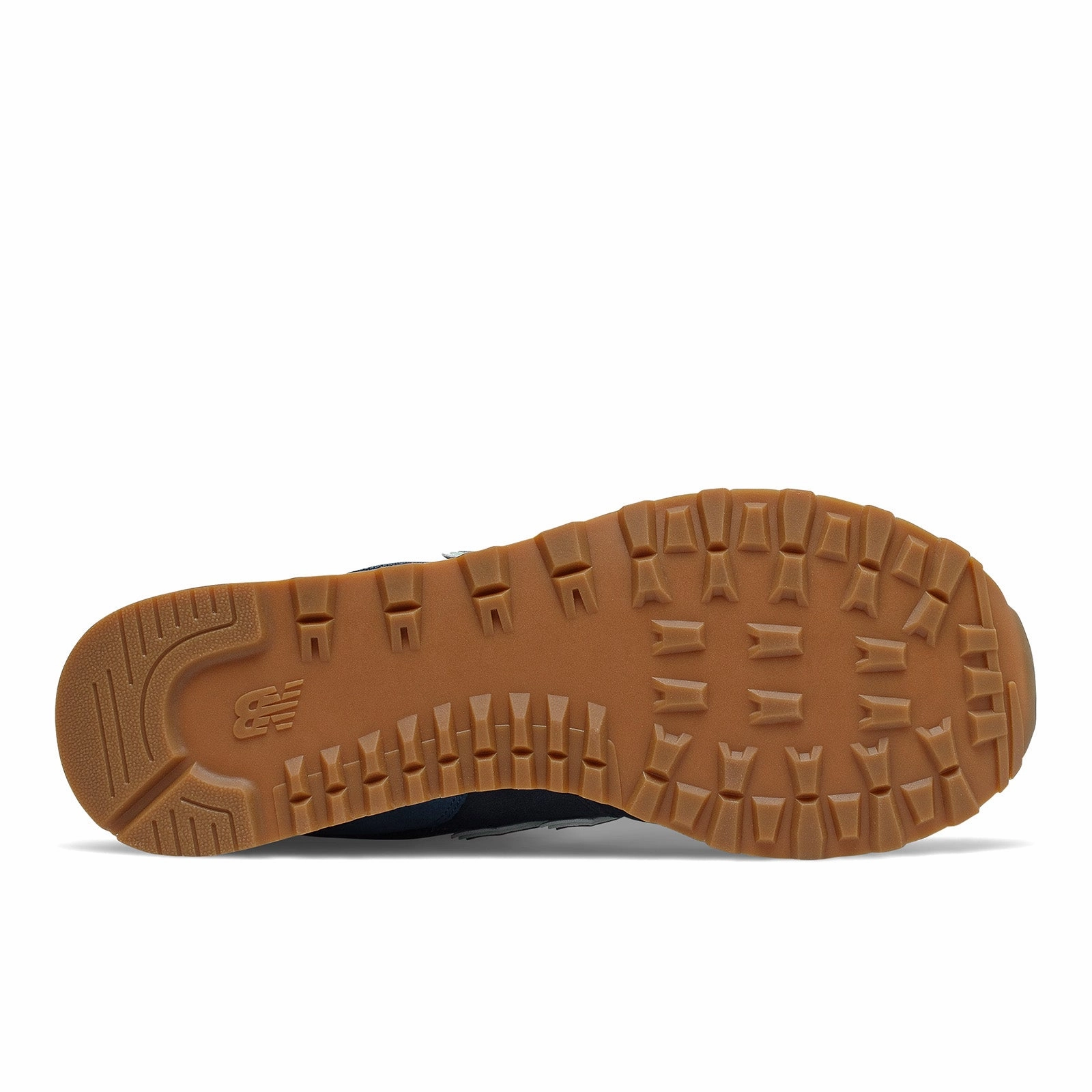 Tongue Loop New Balance Men's 574 Shoes - Natural Indigo / Marblehead