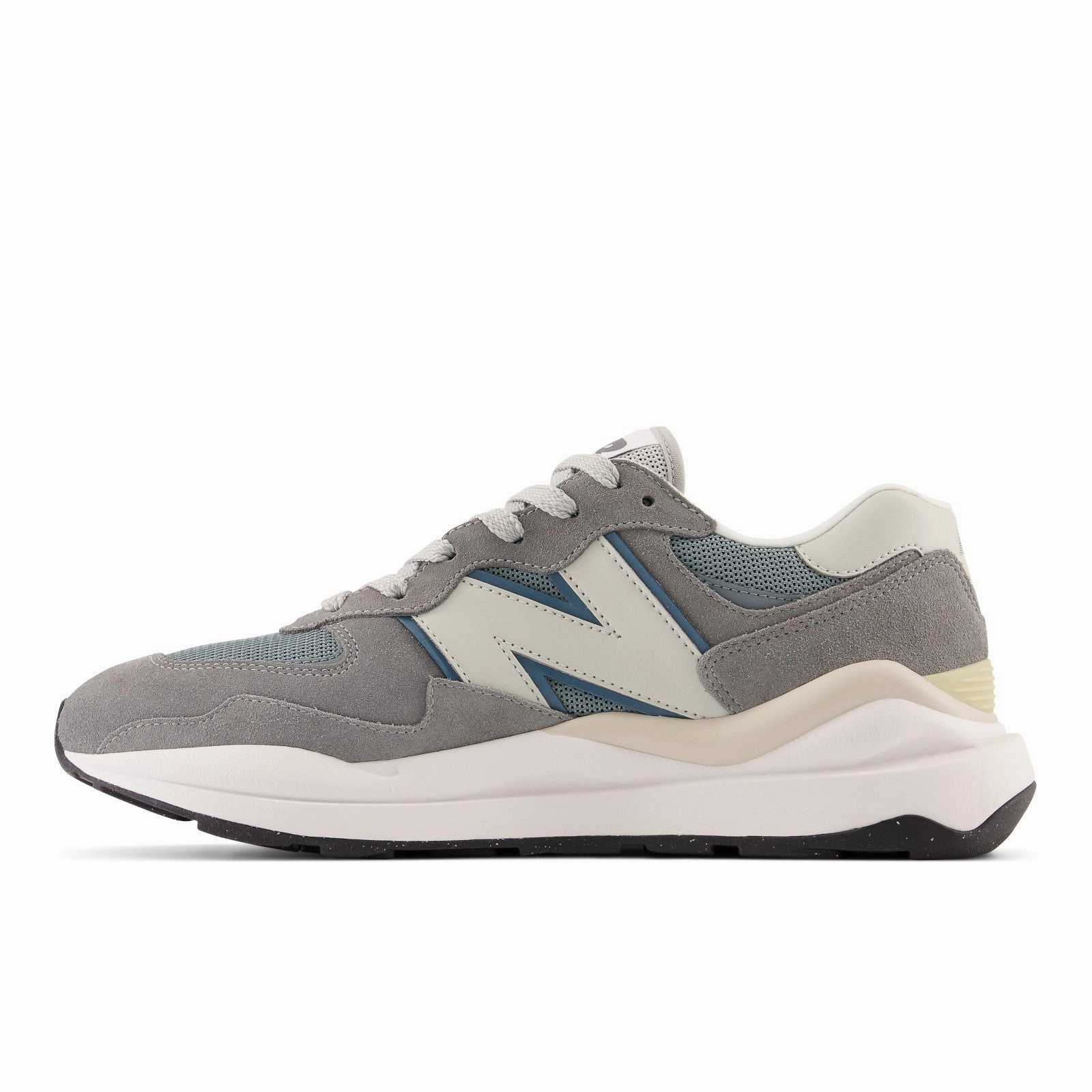 New Balance Men's 57/40 Shoes - Grey / Blue / White Thermoregulating Liner volleyball - compatible running shoes