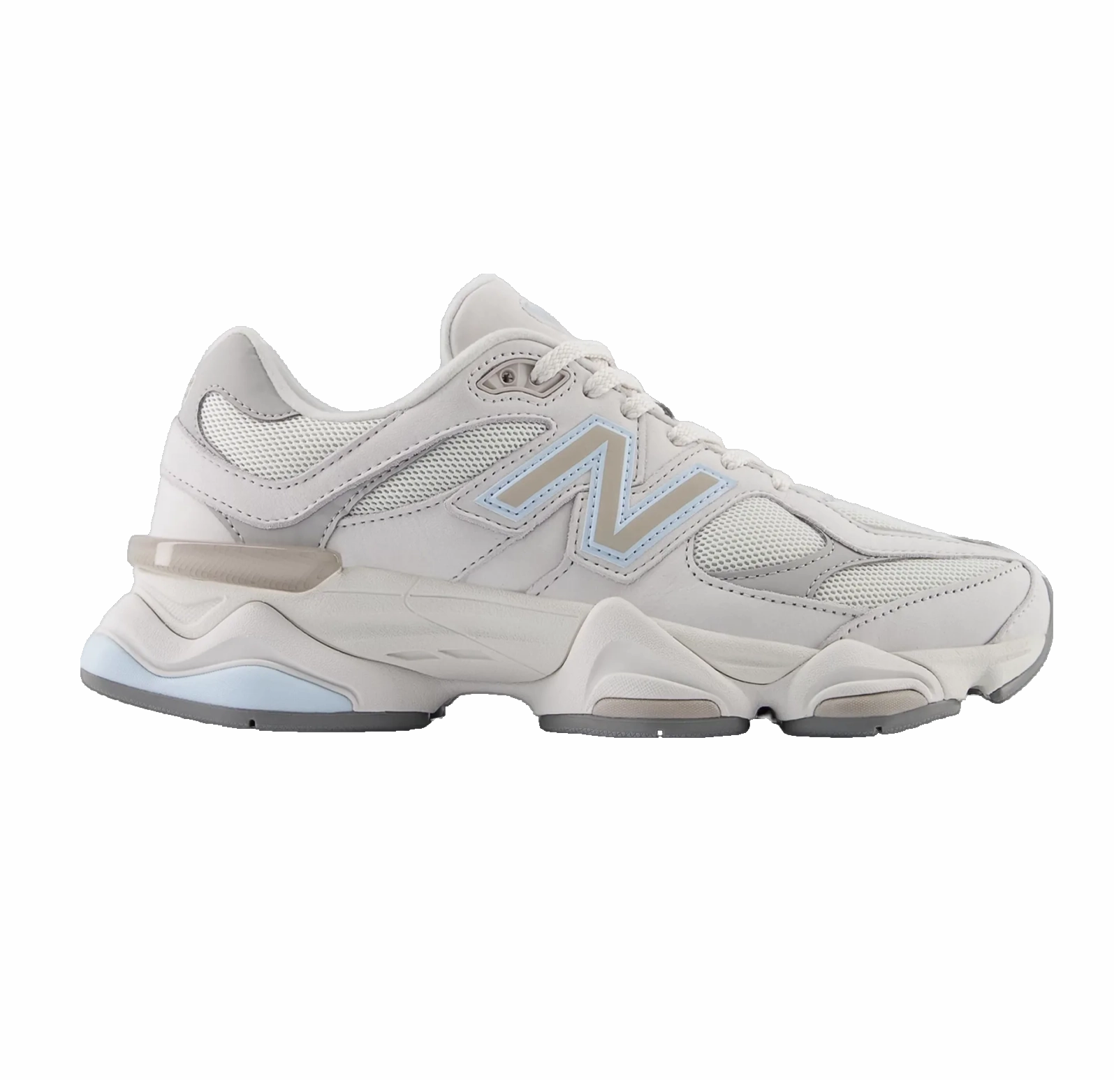 eco - brand shoes cross - training shoe versatility New Balance Men's 9060 Shoes - Reflection / Raincloud / Quarry Blue