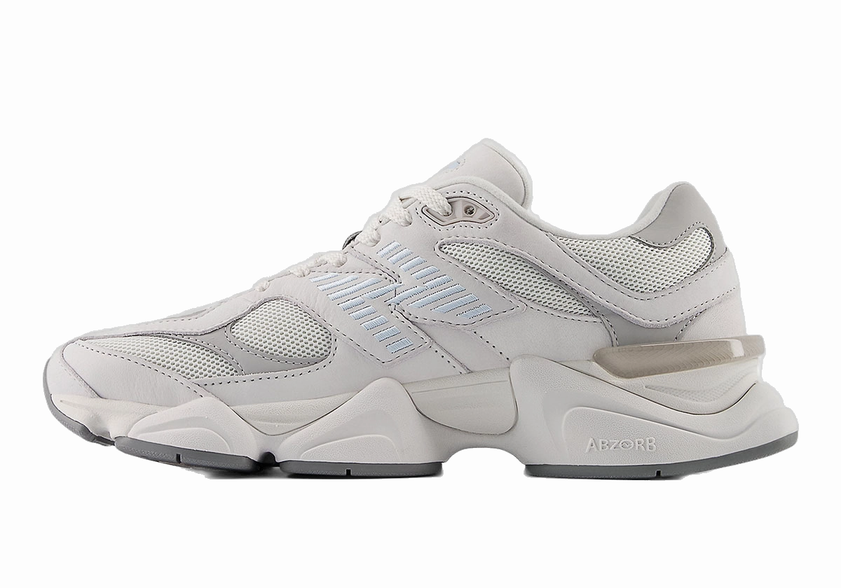 Road Training Road to Trail Versatility New Balance Men's 9060 Shoes - Reflection / Raincloud / Quarry Blue