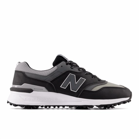 New Balance Men's 997 Golf Shoe - MG997BK modern - style running shoes