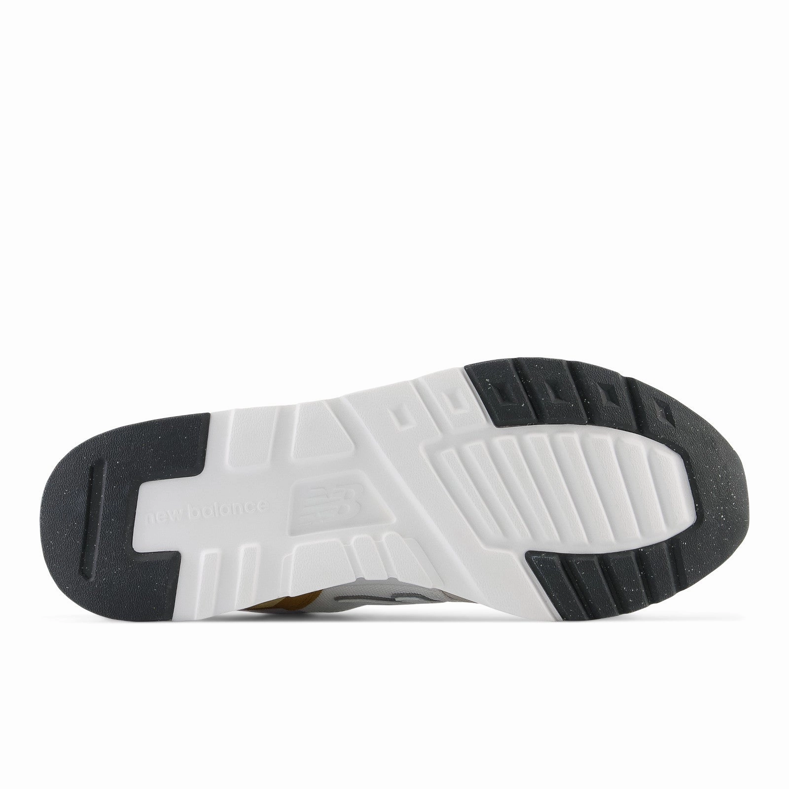 Abrasion Resistant Material New Balance Men's 997H Shoes - Indigo / White / Orange