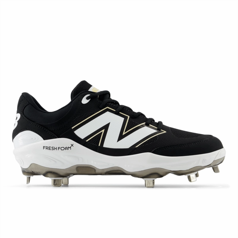 Toddler-size kids' shoes New Balance Men's Fresh Foam X 3000v7 Baseball Cleat - L3000BK7