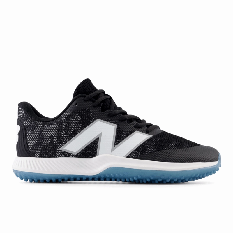 grip - enhanced shoes Dynamic Fit Collar New Balance Men's FuelCell 4040 V7 Turf Trainer Armed Forces Day Baseball Cleat - T4040BK7 (Wide)