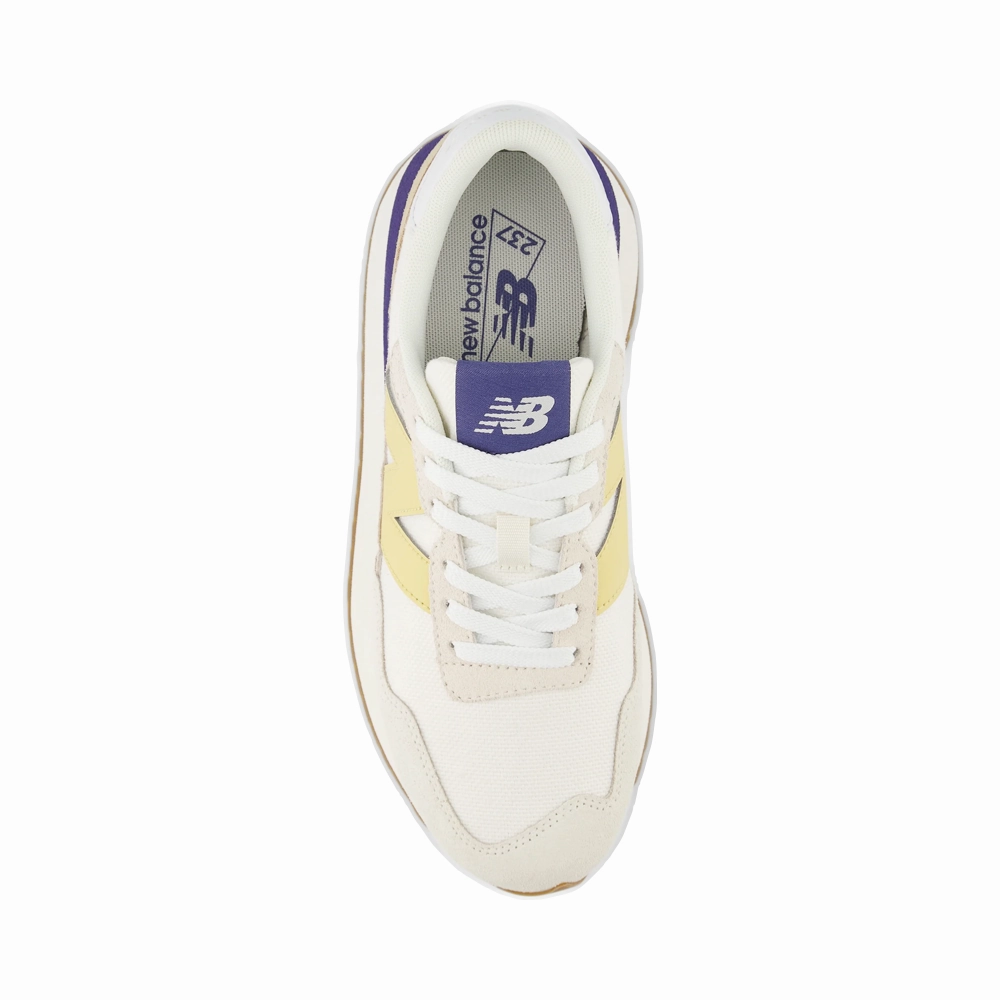 New Balance Women's 237 Sneaker in Sea Salt with Hay Rigidity Control Shank