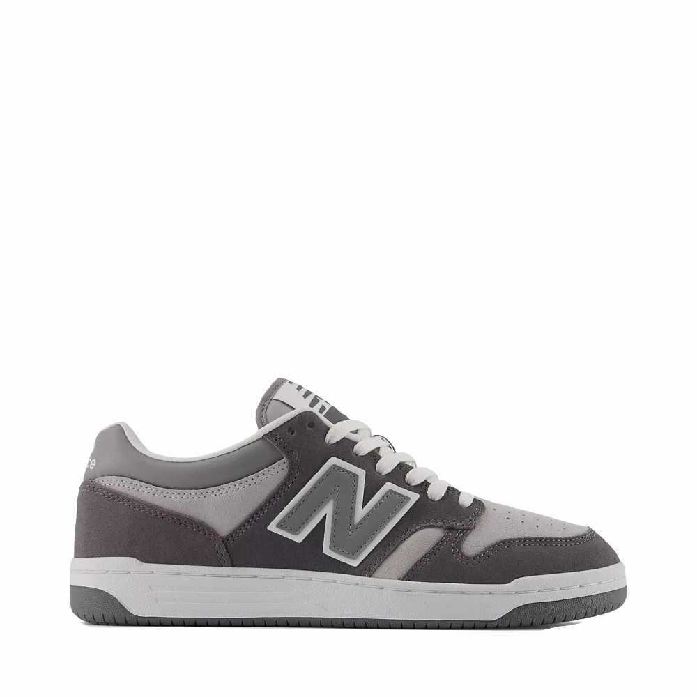 Impact Resistant Construction Sole Grip New Balance Women's 480 Sneaker in Castlerock with Shadow Grey and Raincloud