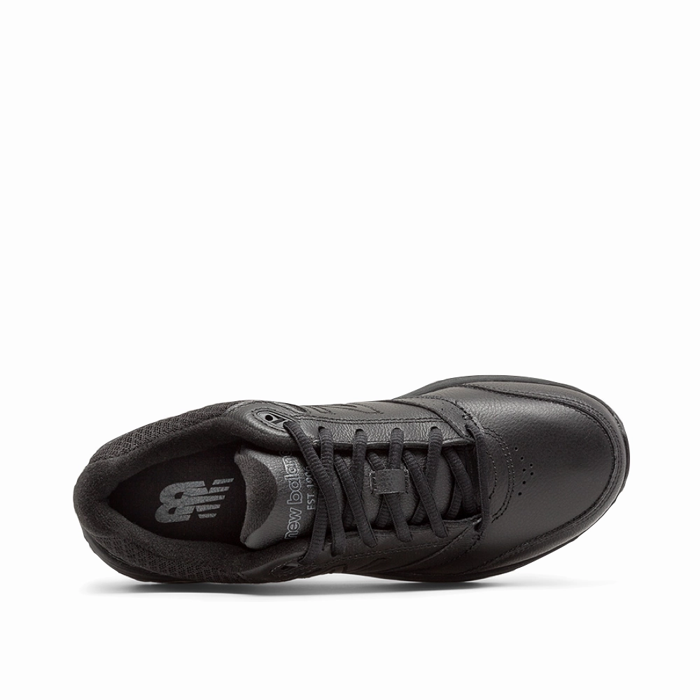 New Balance Women's 928v3 Leather Sneaker in Black Easy Lifestyle