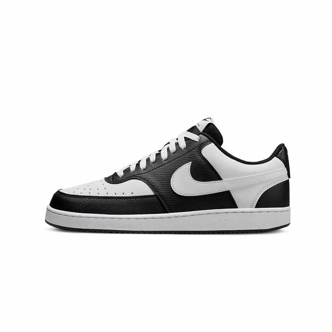 Nike - Men's Court Vision Low Shoes (HM9862 001) Slip Off Lace Up Style
