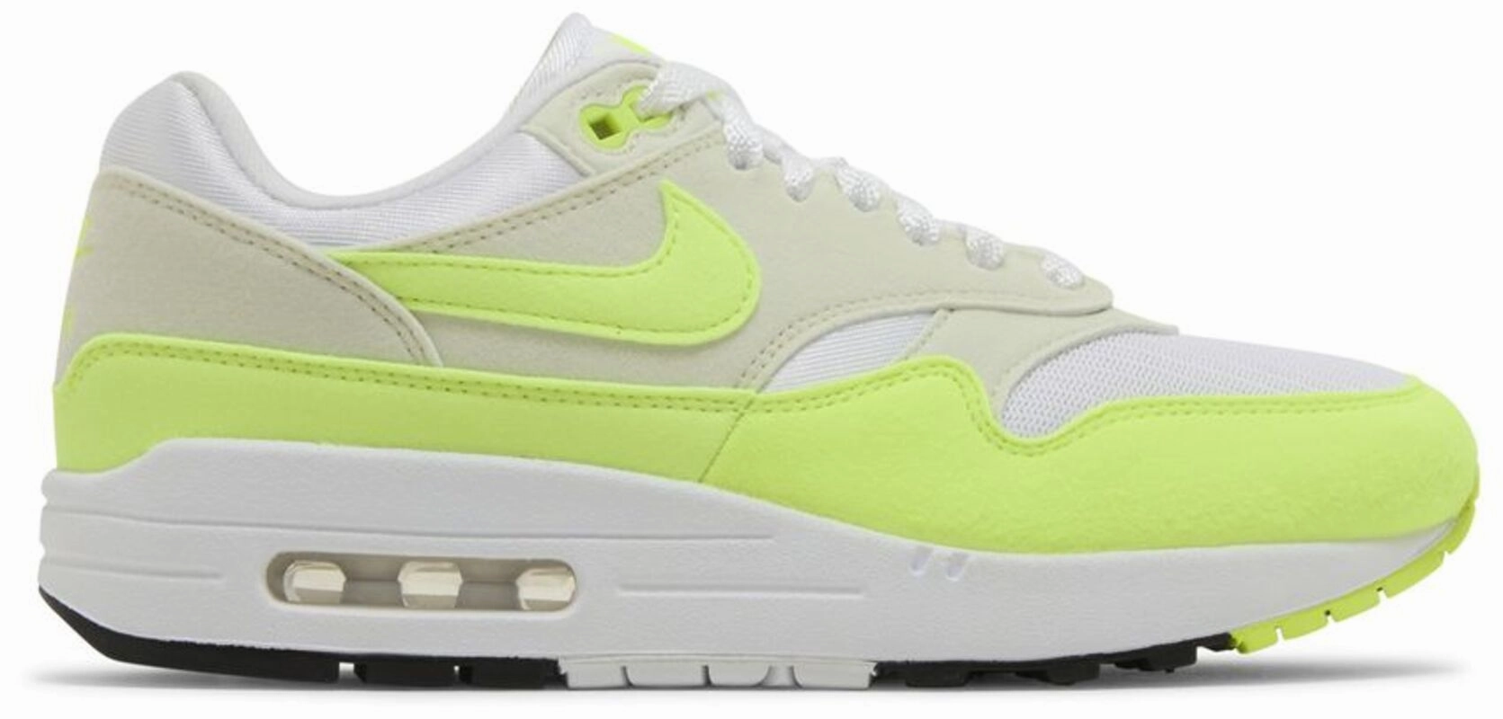 Wide base stability Fresh Pair Nike Air Max 1 '87 Volt Suede (Women's)