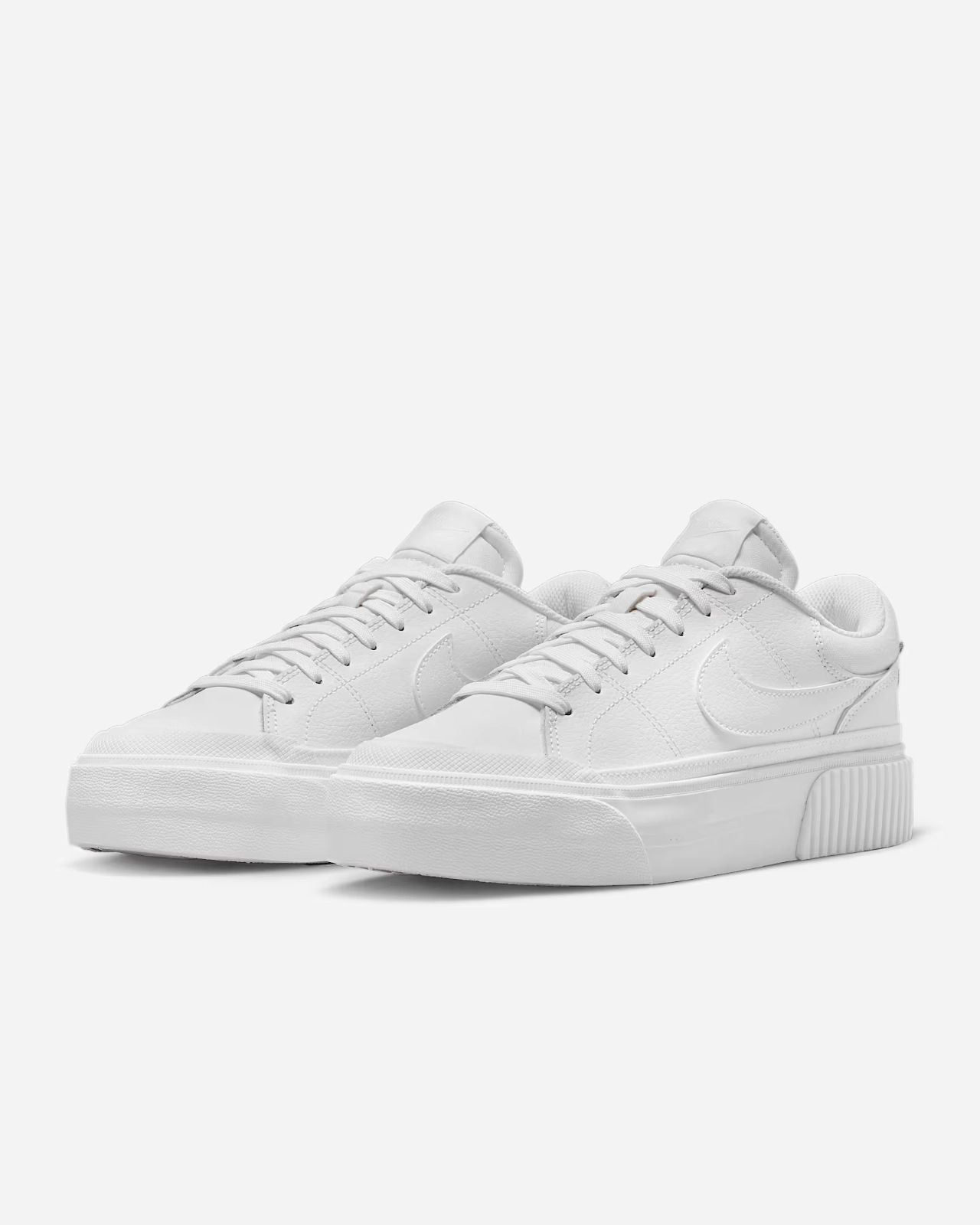 Nike Court Legacy Lift DM7590-101 Sneaker Women  White Lifestyle Shoes HAM357 Lace Up Closure System