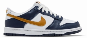 Classic Cut Pressure Dispersion Pods Nike Dunk Low Midnight Navy Wheat Women's