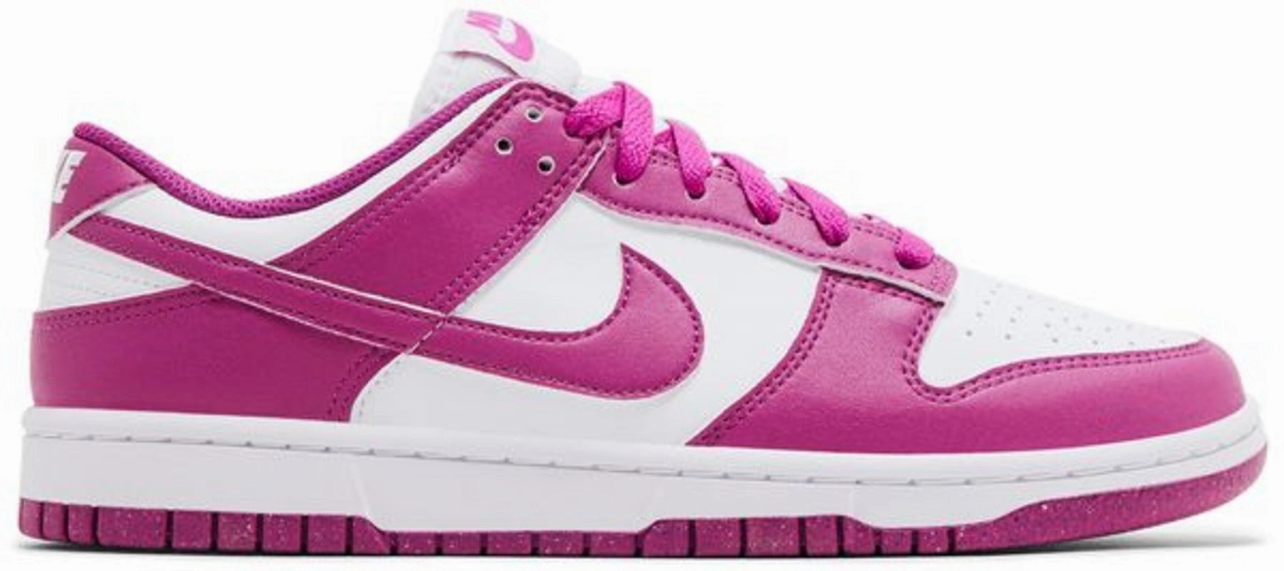 Nike Dunk Low Next Nature Hot Fuchsia (Women's) Ultimate materials Flex Step