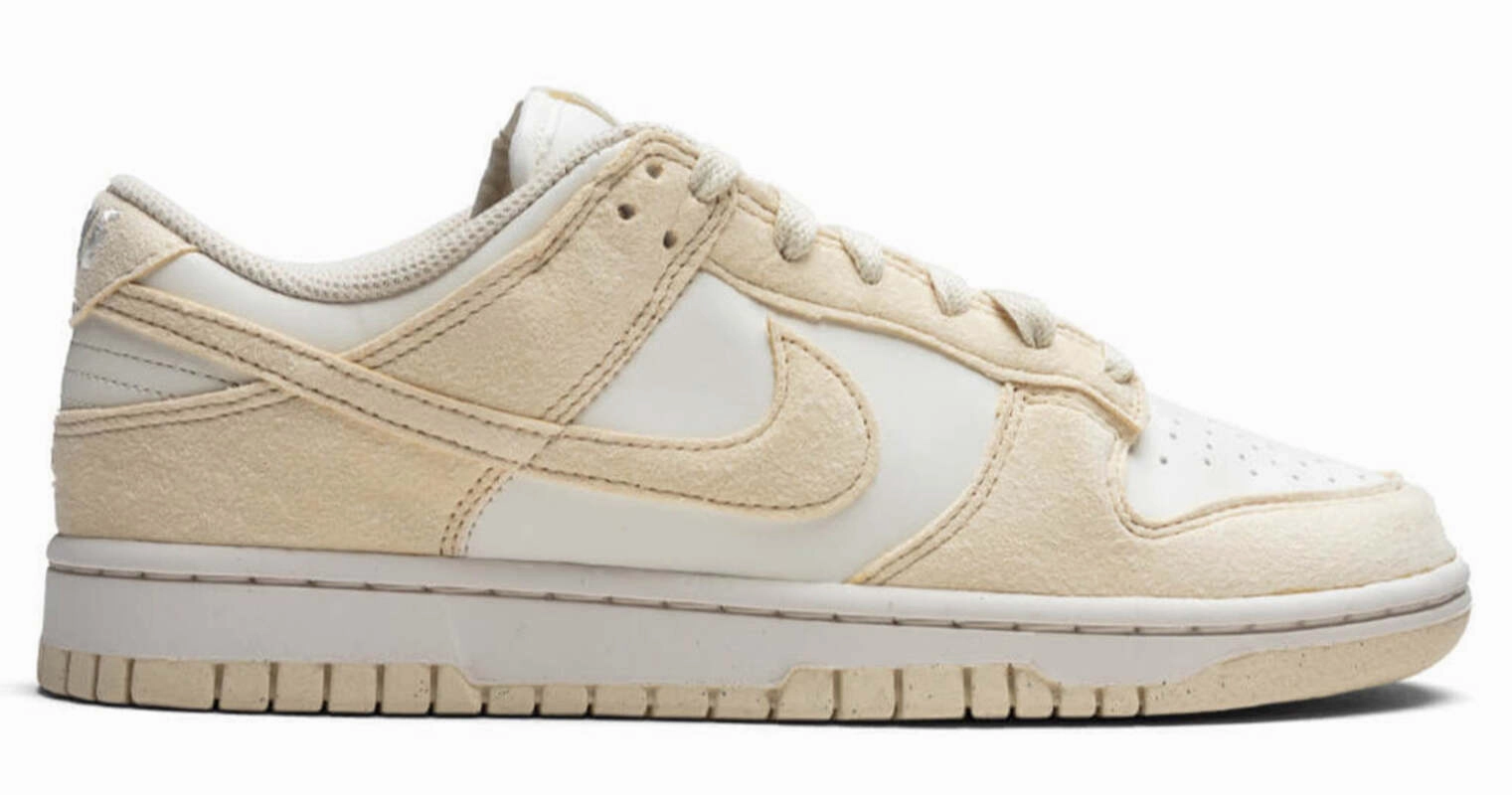 Nike Dunk Low Next Nature Soft Pearl Beach (Women's) Easy Walk Collared Heel