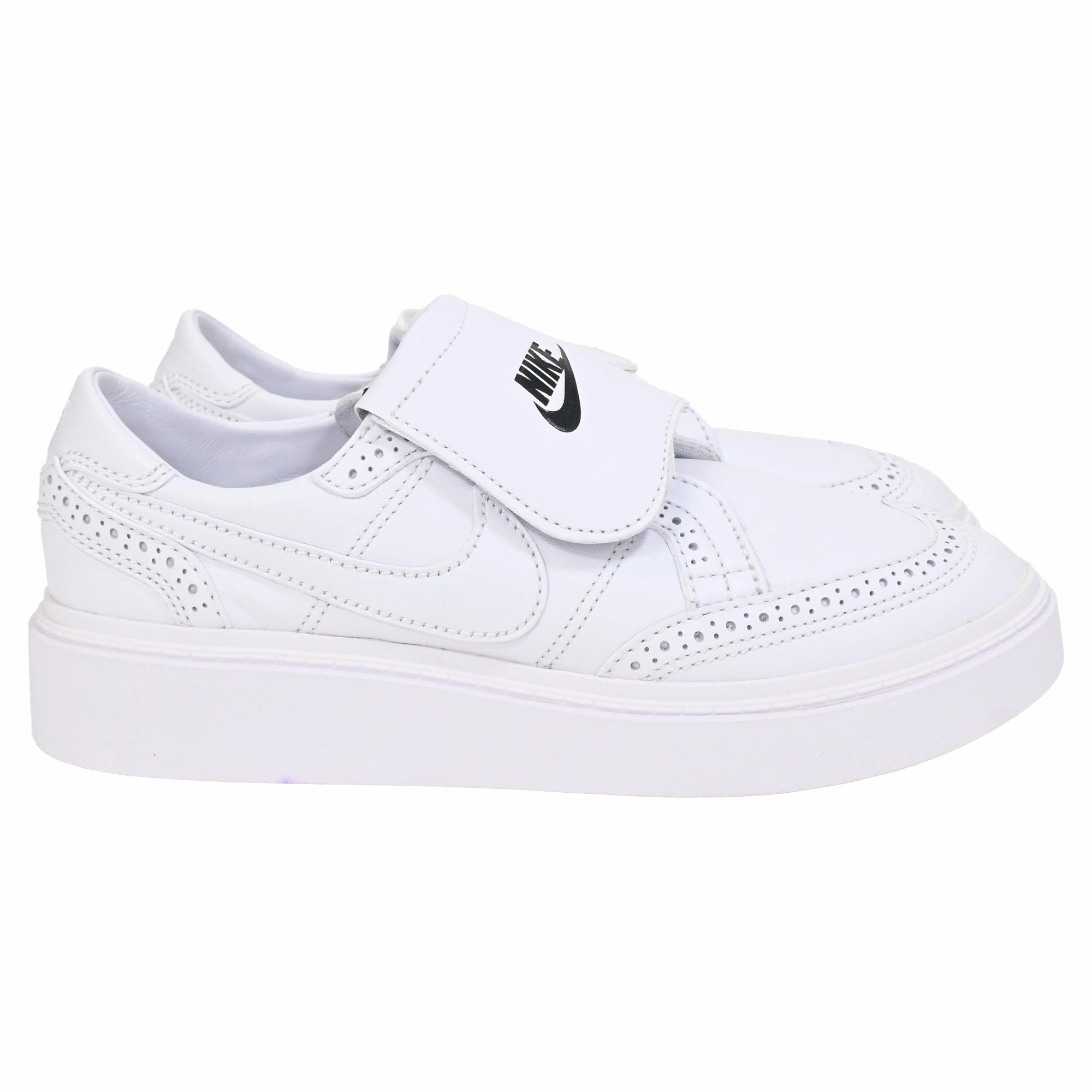 Comfort Insole Multi Density Cushioning Nike Kwondo 1 G-Dragon Peaceminusone Triple Sneakers in White Leather