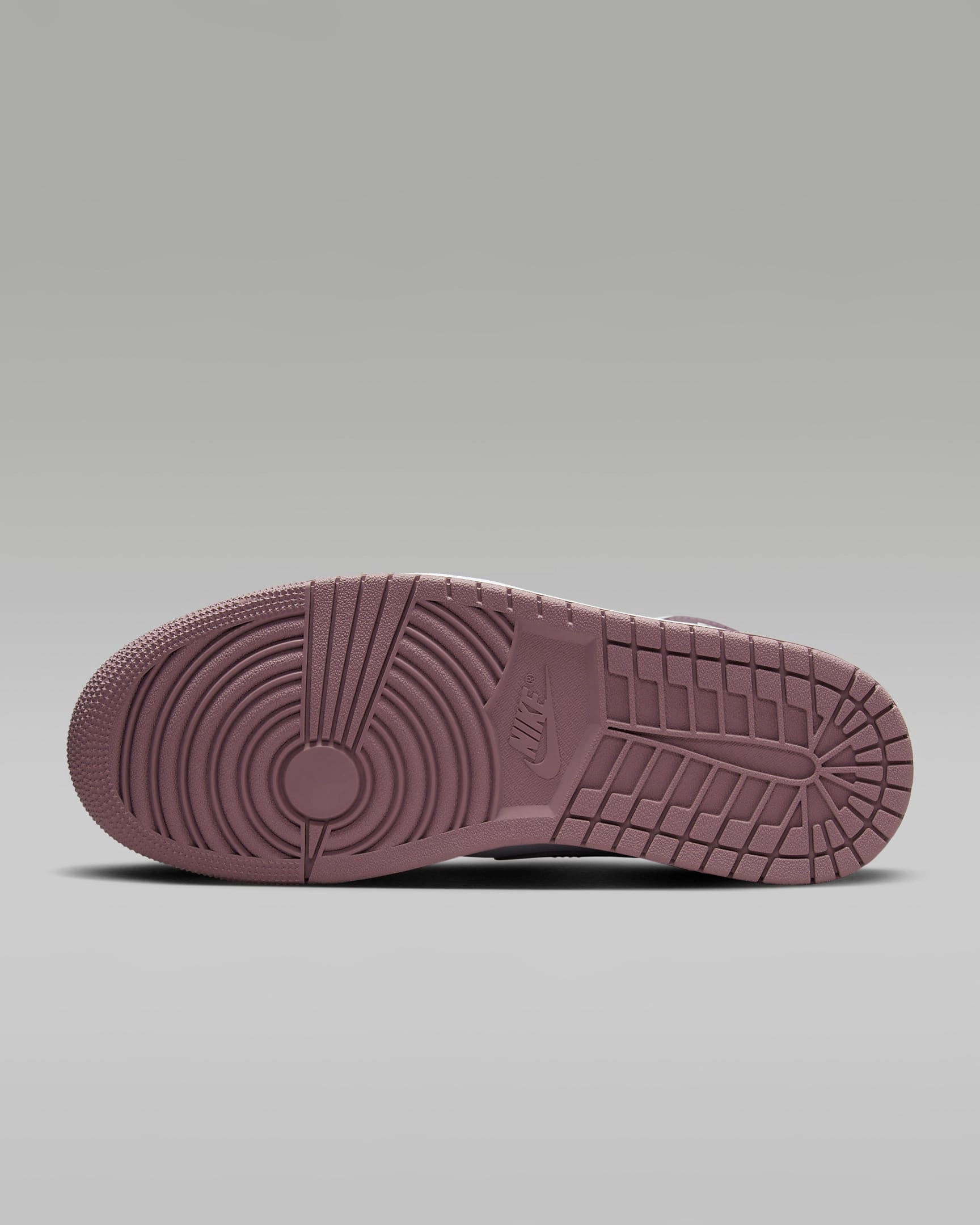 Nike Men's Air Jordan 1 High OG Shoes - White / Sky J Mauve Dynamic Lace System