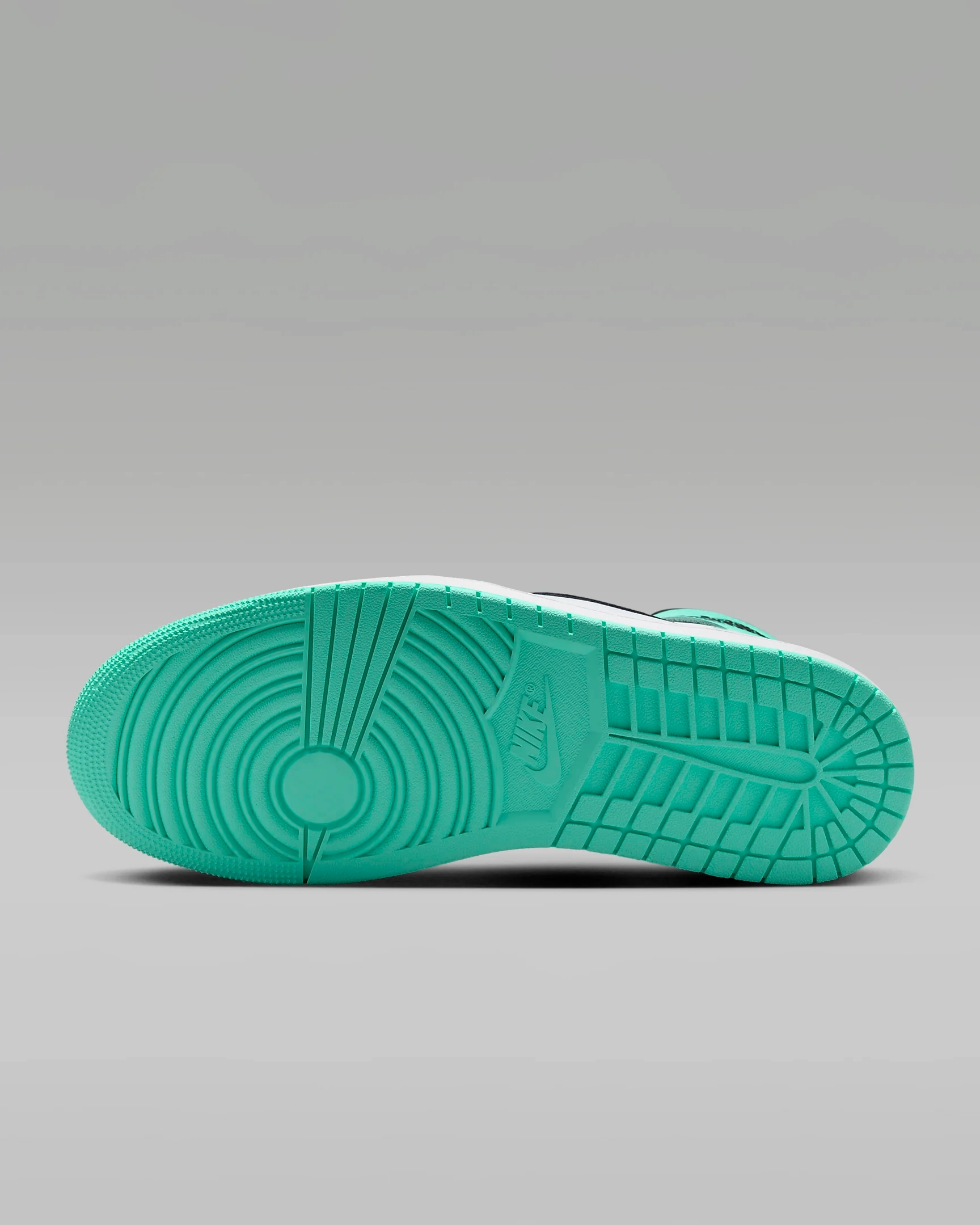 Nike Men's Air Jordan 1 Retro High OG Shoes - White / Green Glow / Black shoe polish long - distance running shoes