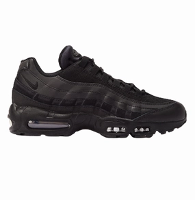 Nike Men's Air Max 95 Essential Shoes - Black / Dark Grey Narrow fit choice