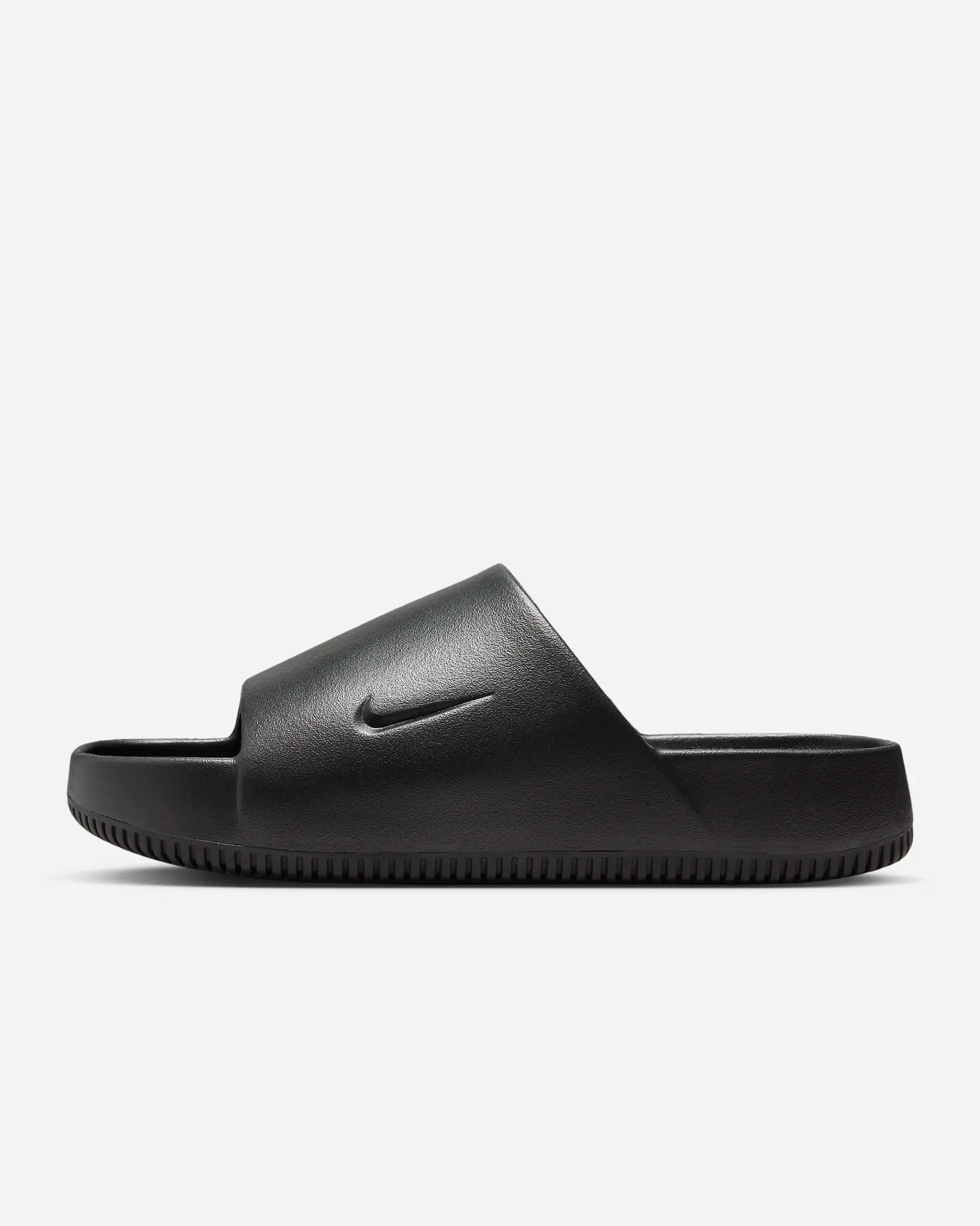 Nike Men's Calm Slides - Black Contoured Collar